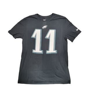 Nike‎ Philadelphia Eagles Carson Wentz #11 NFL Nike Tee Shirt Mens Large